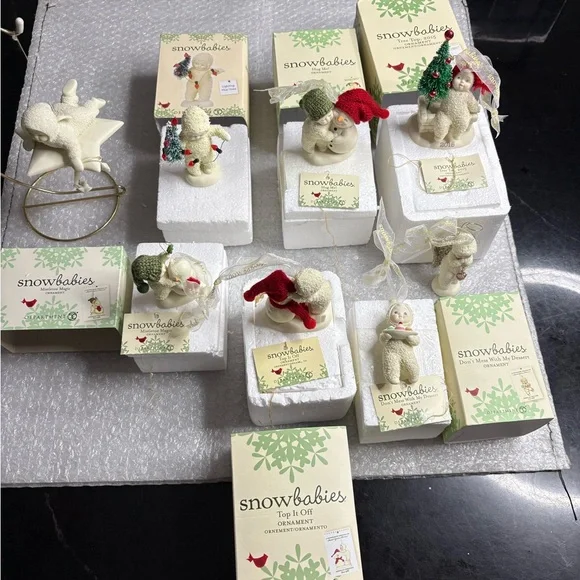 Department 56 Snowbabies Ornament Bundle - Picture 4 of 10